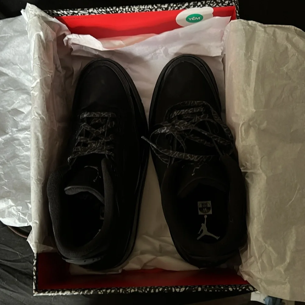 Jordan 3 Black Cat - Picture 3 of 4